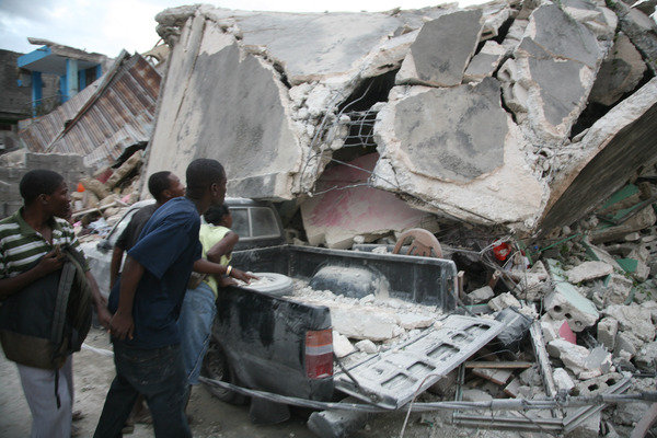 This is of value in our sorrow for the victims of the Haiti earthquake.