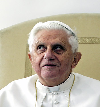 pope benedict xvi pictures. The Pope is Pregnant!